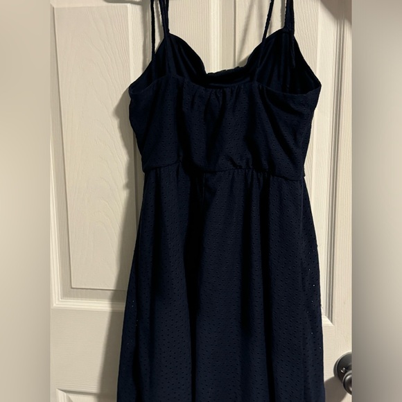 Navy blue sun dress - Picture 2 of 3
